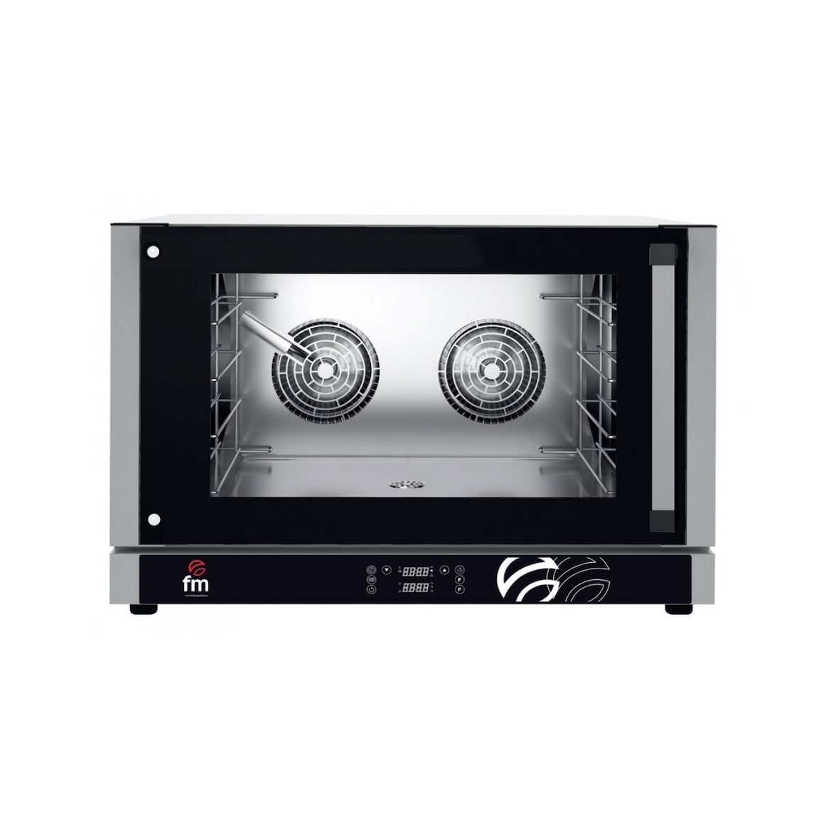 Horno Eléctrico de Convección Digital para 4 Bandejas 600x400 Apertura Lateral RXDL 604 PLUS