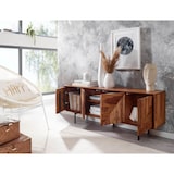 thumbnail of WOHNLING TV Schrank 140x54x33 cm Lowboard Holz Fernsehkommode Fernsehschrank