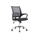 thumbnail of Cadeira De Escritorio Q-Connect Siena Malha Base Metalica Alt Max 1000 Mm Larg 560 Mm Prof 570 Mm Rodas Premium Cor Pret