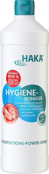 thumbnail of HAKA Hygienereiniger Spray 1l Nachfüllflasche Reinigungsmittel Desinfektion