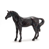 thumbnail of Elegantes Pferd kleines Modell - Schwarz Amadeus Harz 12.5x40.29 cm
