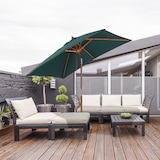 thumbnail of Outsunny Guarda-Sol de Jardim Inclinável 200x150x230cm Verde