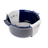 thumbnail of Peugeot Saveurs Appolia SoufflÃ©-Schale SoufflÃ© Topf Auflaufform Ofenform Backform Rund Keramik Blau Ø 22 cm 60763