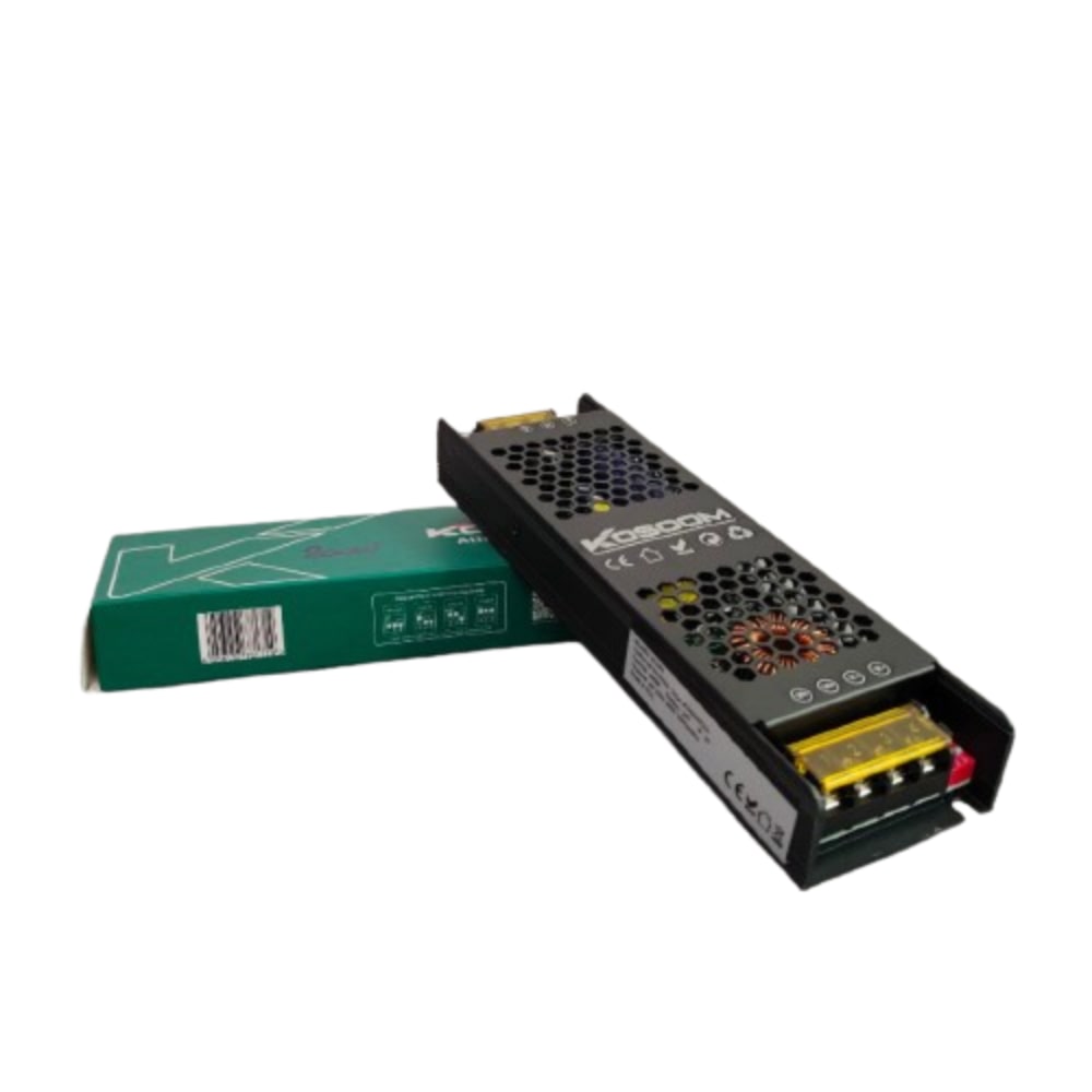Fuente de alimentación LED regulable de 12 V y 200 W, transformador ultrafino para tira LED, controlador LED