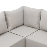 thumbnail of SVITA MALIBU Tuinlounge Set Modulaire Outdoor Lounge 25cm Dikke Kussens Grijs