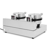 thumbnail of VERTES wafelijzer dubbel, kegelijzer voor ijswafels, 48 stuks per uur, kegel, instelbaar 0-300°C, timer, tefloncoating