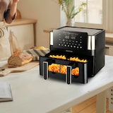 thumbnail of PRIXTON Freidora sin Aceite Cook Organics Dual 8 Litros, con 12 Programas, 2000 W