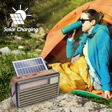 thumbnail of Rádio COSHANO AM, FM e Bluetooth com ranhura para cartão TF e entrada auxiliar