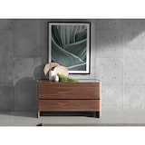 thumbnail of Angel Cerdá  Cómoda com forma hexagonal feita de MDF folheado a nogueira com três gavetas frontais 7073C