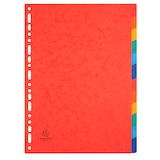 thumbnail of EXACOMPTA Jeu d'intercalaires 12 positions en carte lustrée 3/10e format A4 225g