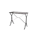 thumbnail of SIT Möbel Moldura de mesa | Ferro fundido preto | L 85 x P 40,5 x A 68,5 cm | 00150-11 | Serie TOPS & TABLES