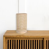 thumbnail of WellHome - Tischlampe mit Bambusschirm Ø13x23cm