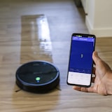 thumbnail of Robot aspirador PRIXTON Roomie Smart |Aspira y friega|Giroscopio|Mapeo|WiFi|App móvil