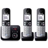 thumbnail of Panasonic KX-TG6823GB schwarz Trio mit AB