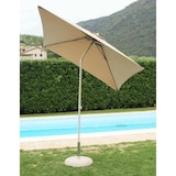 thumbnail of Bob Gardens Ombrellone da Giardino 2x2 palo centrale in alluminio - MUTE Tortora