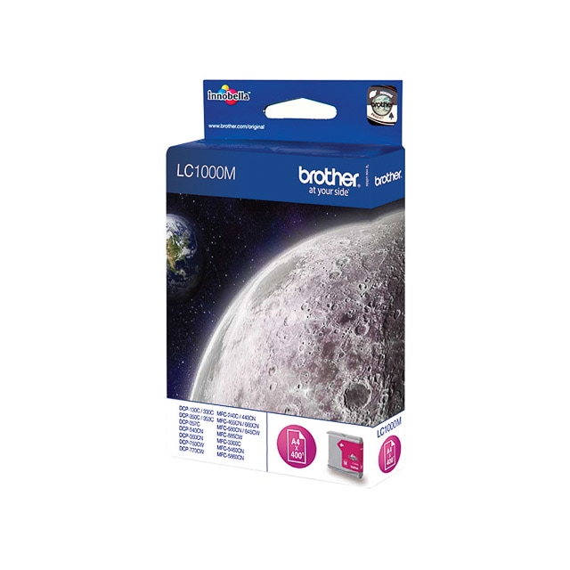 Tinten BROTHER LC1000M BROTHER DCP130C TINTE MAGENTA