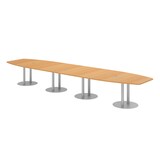 thumbnail of bümö Konferenztisch XXL KT52 in Buche Säule in Silber