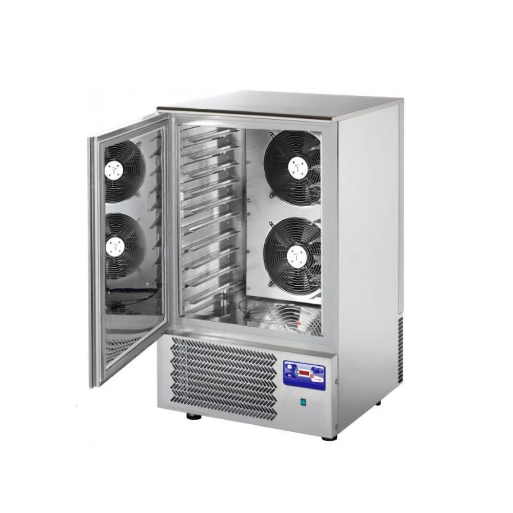 Enfriador profesional Tecnodom mod. AT10ISOP Bandeja de cocción capacidad 10 GN1/1 - 10 600x400-Potencia 1600 W