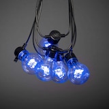thumbnail of Konstsmide LED Biergartenkette, mit RGB-Farbwechsel, 10 klare Birnen / 60 RGB Dioden, 5V, Außen (IP44), schwarzes Kabel