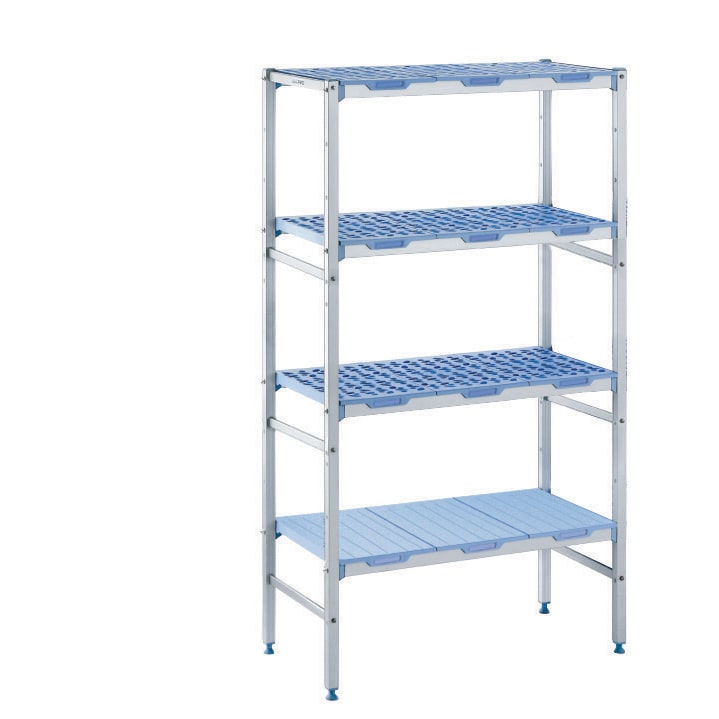 Tournus Equipement Rayonnage à clayettes amovibles 3 niveaux Tournus - MLD1394