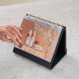 thumbnail of Stab-in Tisch-Flipchart Rillstab A5 Querformat schwarz 10 hüllen, RI93155