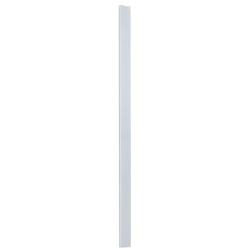 Boîte de 100 baguettes à relier, pour format A4, ép. 6 mm, coloris transparent