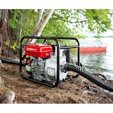 thumbnail of EBERTH 6,5PS Wasserpumpe 60.000l/h, 30m Förderhöhe, 3" Anschluss, Schmutzwasserpumpe, 4-Takt-Benzinmotor, 7m Ansaughöhe, Seilzugstart, Metallfuß