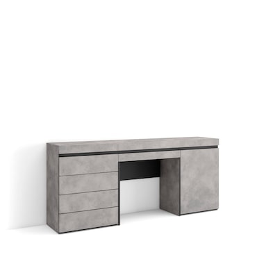 Tocador Con Cassetti 60x50x125 Cm | Comò Da Trucco Con Cassetti | Mobile Bagno O Camera Da Letto