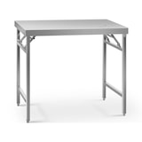 thumbnail of Royal Catering Tavolo acciaio pieghevole - ECO - 60 x 100 cm - 200 kg - Pieghevole -