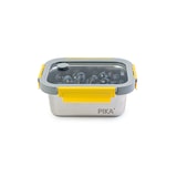 thumbnail of PIKA - Boite alimentaire 800ml en inox et couvercle en verre trempé – Hermétique et légère – Compatible micro-ondes, four, congélateur – MetalShock