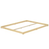 thumbnail of Futonbett Bodenbett extra niedriges Holzbett 160x200 Kiefer lackiert V-60.47K-16 Rollrost und Matratze inkl.