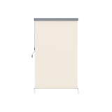 thumbnail of Helloshop26 - Vertikale Außenjalousie mit grauer Kassette für Balkon/Terrasse Sonnenschutz und Sichtschutz beige 1,4 x 2,5 m 12_0001831