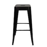 thumbnail of Tabouret Tolix en Acier Galvanisé noir 750 x 400 x 400 mm | Gasfrit