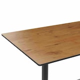 thumbnail of Gastro Outdoor Terrassentisch Richard Double | 120x70 cm | HPL Compact Eiche Sumava Natur