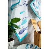 thumbnail of Excelsa Topflappen North Sea Baumwolle 20x20 cm Mehrfarbig