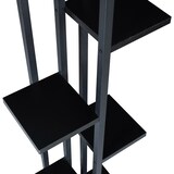 thumbnail of Helloshop26 - Portapiante a 6 livelli 150 x 34 x 21 cm nero 03_0007695