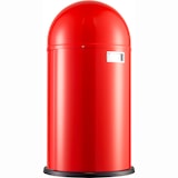 thumbnail of Wesco Mülleimer Pushboy, Push Abfalleimer, Abfallsammler, Stahlblech,  Rot, 50 L, 175831-02