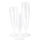 thumbnail of HEKU 144 Stück Sektgläser aus Kunststoff - praktisch & bruchfest, wiederverwendbar - Ideal für Events, Hochzeiten & andere Feste, elegantes Design