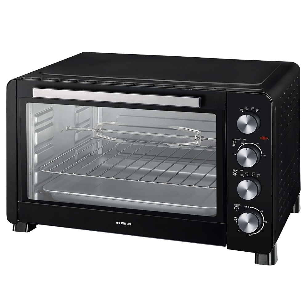 Mini Horno Infiniton HSM-A60N, 60 L, 2500 W, Negro