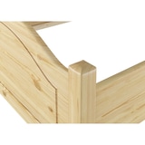 thumbnail of Massivholz Bett 100x200 Kieferbett Einzelbett Gästebett Futonbett Zubehör wählbar V-60.30-10Rollrost. Matratzen und Bettkasten inkl.