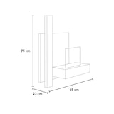 thumbnail of Camino a bioetanolo biocamino da parete VIENNA L65 x H75 x P23