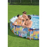 thumbnail of Bestway Piscina, acero/ PVC/ poliéster, Ø 305 x 66 cm, 4062 l, redonda, multicolor