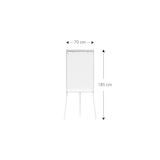 thumbnail of ALLboards Chevalet de Conférence 100x70cm sur Trépied, Hauteur Réglable