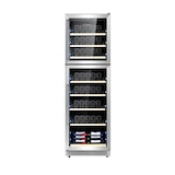 thumbnail of mt166dp - vinoteca LA SOMMELIERE doble puerta y temperatura para 172 botellas