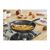 thumbnail of Tefal B5540602 Easy Cook&clean Poele 28 Cm, Antiadhésive, Tous Feux Sauf Induction, Thermo-signal, Cuisson Saine, Fabriqué En