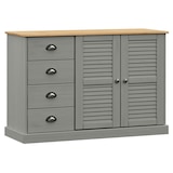 thumbnail of vidaXL Sideboard mit Schubladen VIGO 113x40x75 cm Massivholz Kiefer