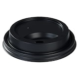 thumbnail of RIOBA Coffee To Go Deckel, Polystyrol (PS), rund Ø 9 cm, schwarz, 100 Stück