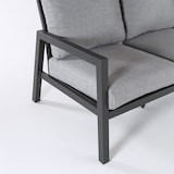 thumbnail of Sofá Exterior, Antracite, Alumínio e Textileno, Cor Antracite, 82x186x112