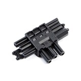 thumbnail of BACHMANN Verteilerblock WIELAND GST18 1xIn/2xOut, flach, schwarz