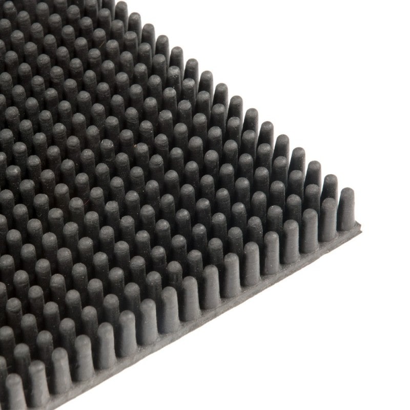 Felpudo Goma Puas  - 1Mt Ancho,11 Mm Espesor VENTA POR METROS